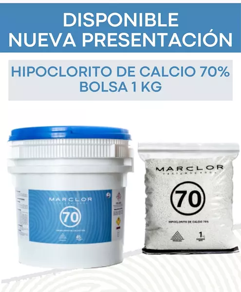 Hipoclorito De Calcio 70%